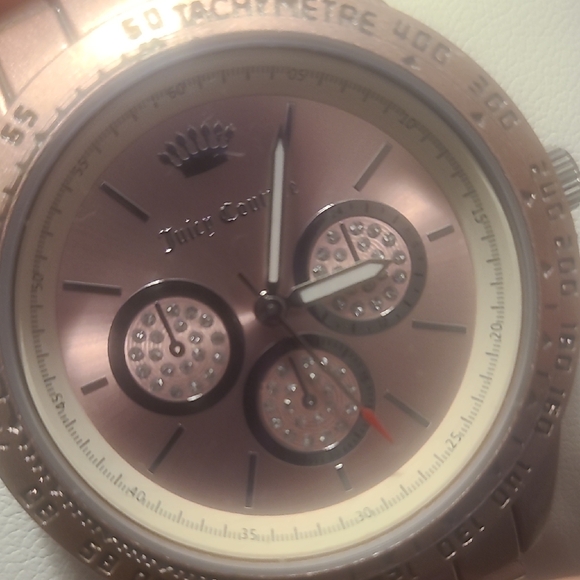 Juicy Couture Rose Gold Watch Ladies Wrist Watch